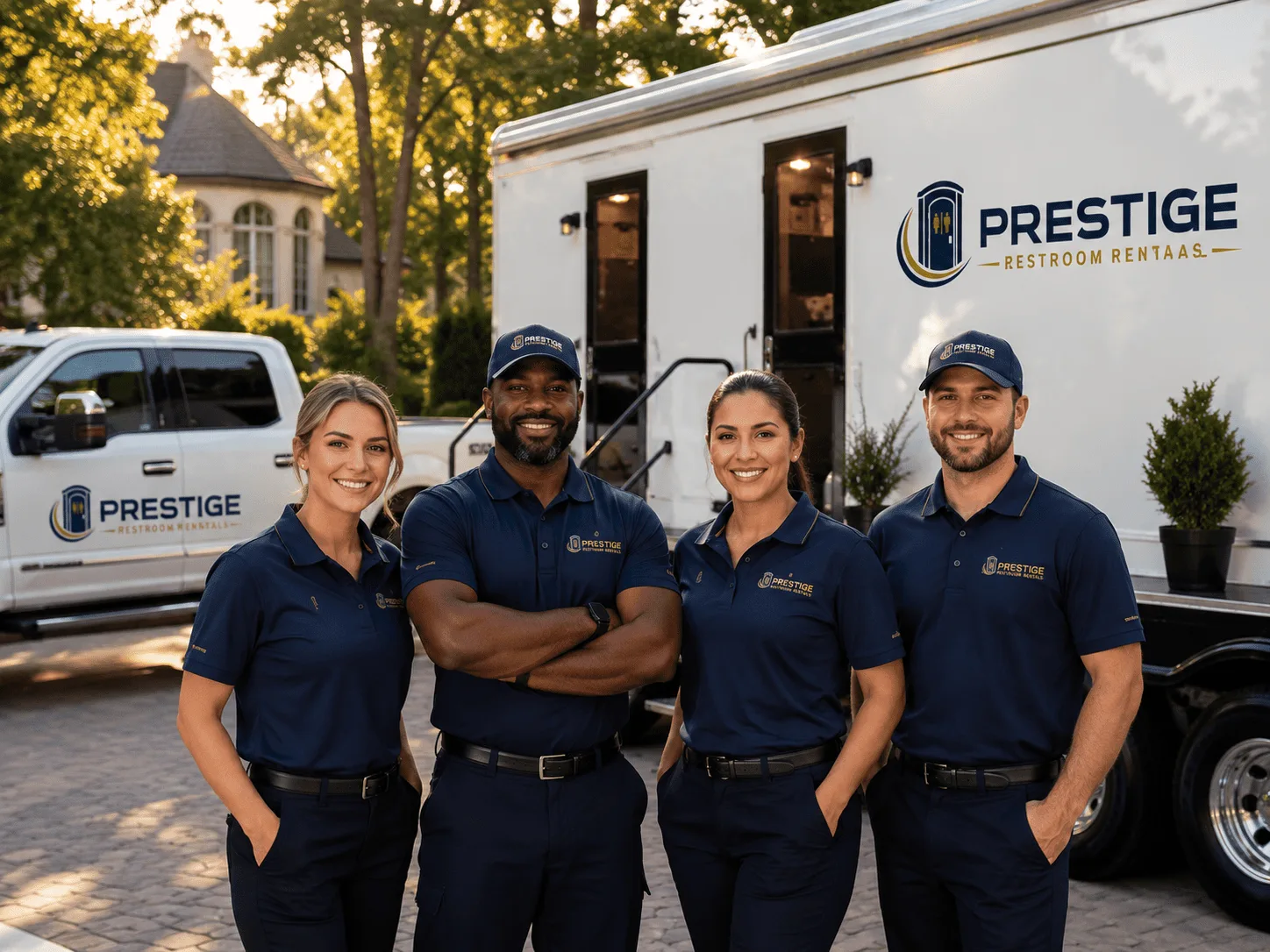 Trusted Luxury Portable Restrooms company in Hadley, MI
